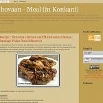 Jhovaan - Meal (in Konkani)