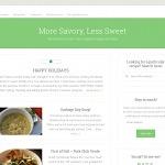 More Savory, Less Sweet