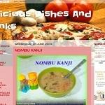 Delicious Dishes And Drinks