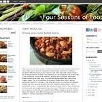 Four seasons of food