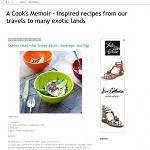A Cook's Memoir - Inspired recipes from our travels to many exotic lands