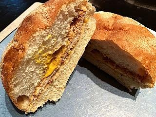Portuguese Bifana Sandwich